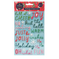 Creative Christmas, Naklejki puffy z napisami - Creative Christmas