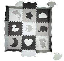 Mata Puzzle Piankowe Edukacyjna Duża Gruba 25Szt