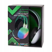 Słuchawki gamingowe battletron rbg usb świecące nauszne xbox/ps/nintendo/pc